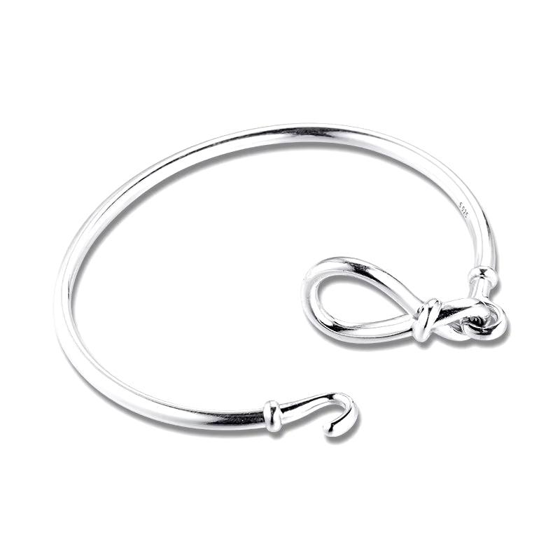 Infinity Knot Bangle Women Bracelets Silver 925 Sterling Silver Bracelets for Women 2020 Jewelry Fashion Charms Bracelets